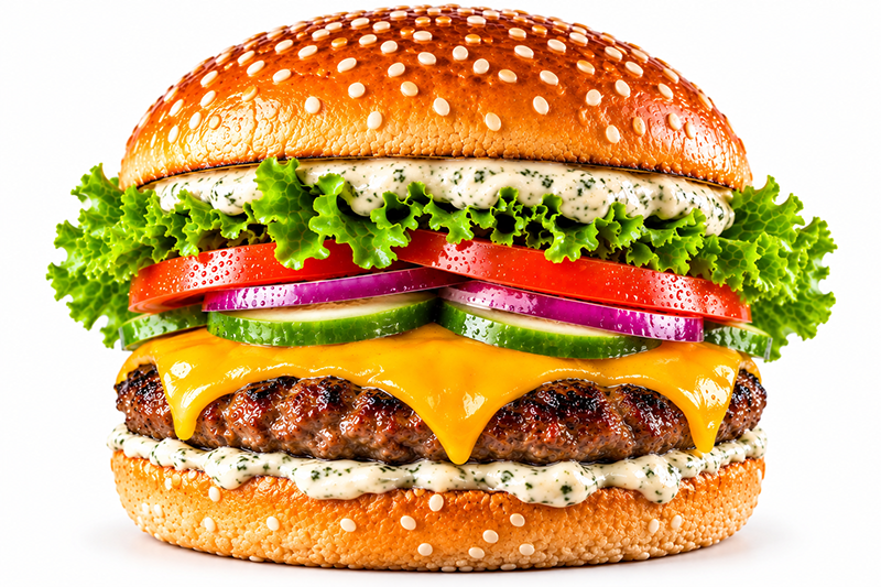 Boursin burger